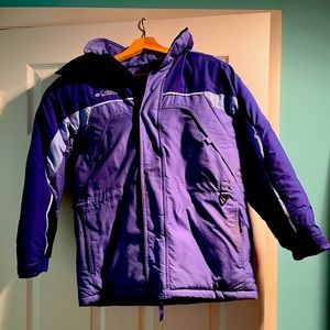 Girls Columbia coat size 10/12